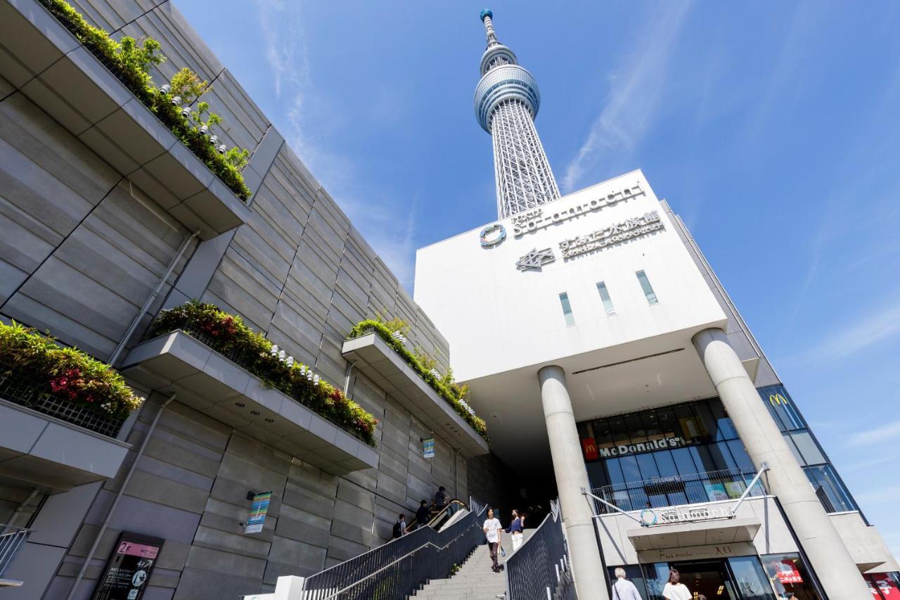الشقق الفندقية طوكيوفي  Zens Skytree المظهر الخارجي الصورة